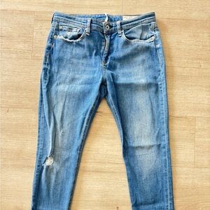 Rag & Bone Women’s Cate Mid Rise Skinny Jeans | Size 29